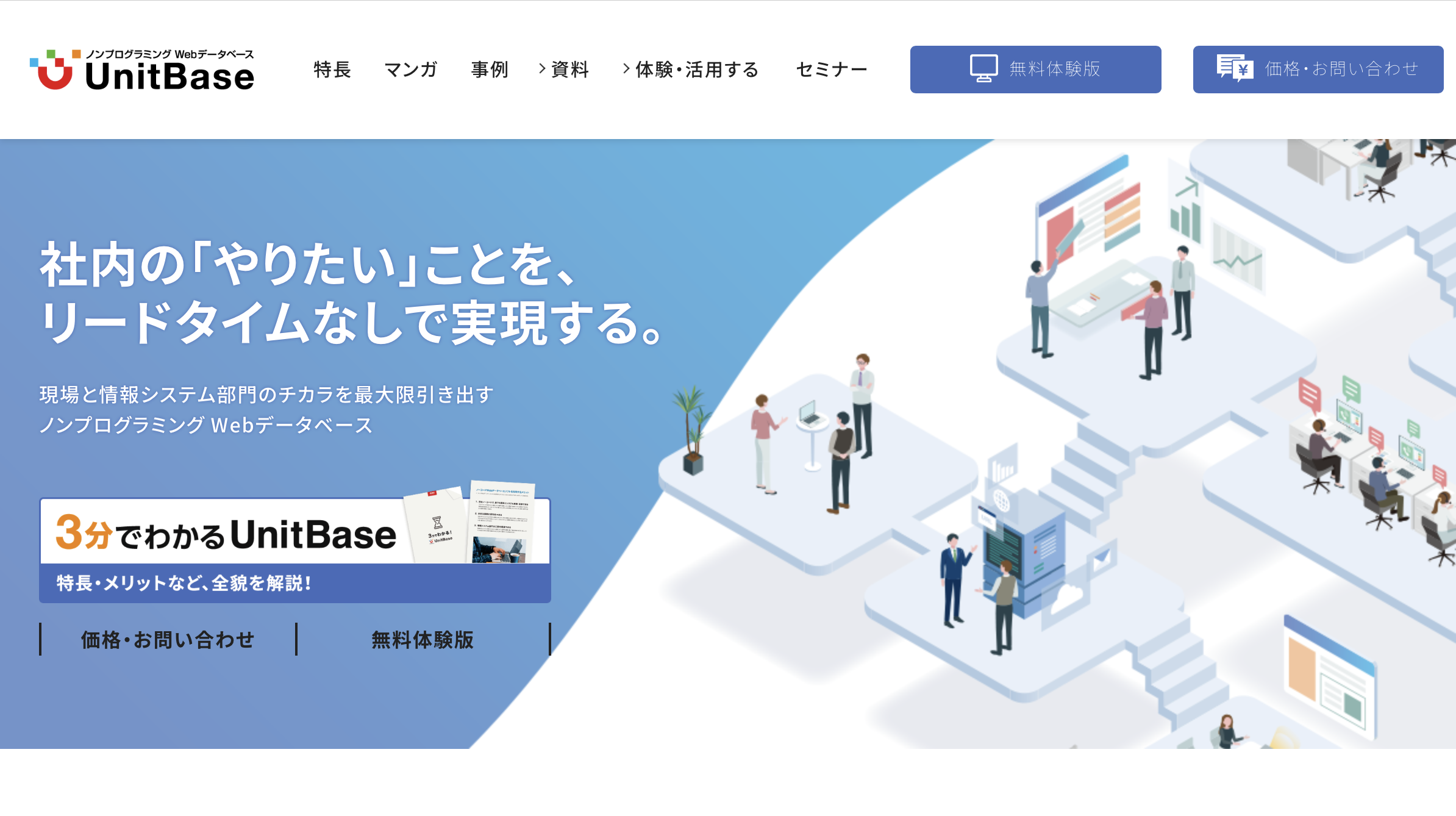 UnitBase - 特徴・機能・料金など